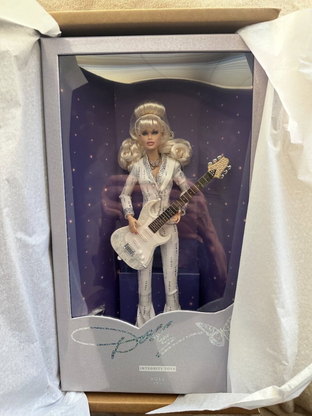 Dolly Parton DIAMOND IN A RHINESTONE WORLD Integrity Toys Doll IN HAND NRFB!